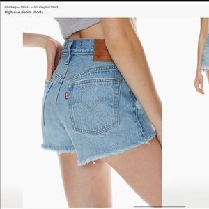 Levi Denim Shorts